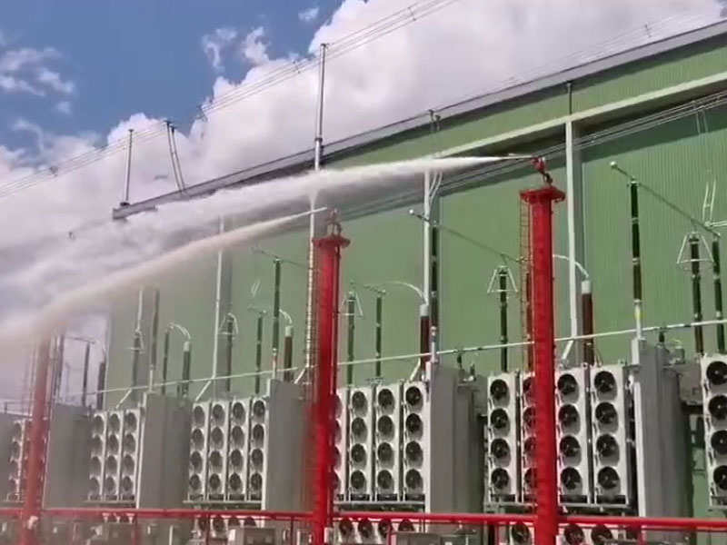 消防炮塔實際應(yīng)用展示